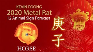 2020 Animal Signs Forecast HORSE Kevin Foong [upl. by Geesey]