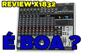 REVIEW CONSOLE BEHRINGER X1832USB [upl. by Leuqar]