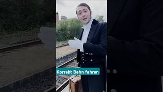 So fährst du korrekt Bahn history geschichte comedy facts [upl. by Novyert826]