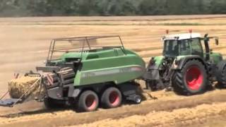 FENDT Quaderballenpressen Produktvideo  LandtechnikTV [upl. by Eugine]