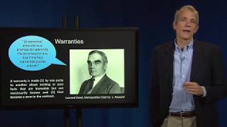 Contract Law 60 IV Warranties and Representations of Fact [upl. by Gabrielson]