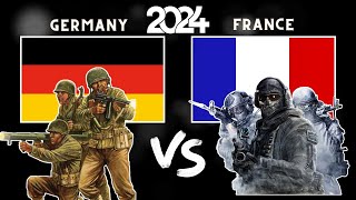 Germany vs France Military Power Comparison 2024  France vs Germany [upl. by Platto300]