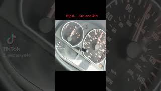 BMW E46 330i Turbo acceleration [upl. by Vick]