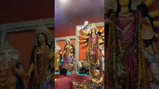 Maa Durga Sode Pur South Kolkata shortfeet durgapuja good morning [upl. by Bobine634]