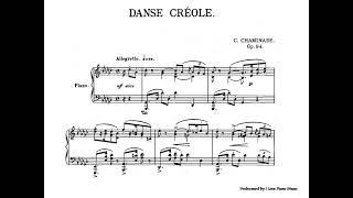 Chaminade Danse Creole op94  Piano Sheet Music  Piano Score  Piano music for advanced level [upl. by Nelleoj]