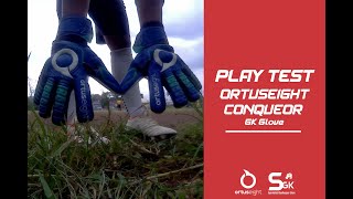 Play Test Be a Pro Goalkeeper with OrtusEight Conqueror GK Gloves [upl. by Slade335]