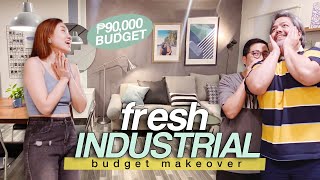 Townhouse Budget Makeover🏠  Fresh Industrial Vibe💚  by Elle Uy [upl. by Yleoj]