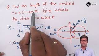 Rectification  Polar Curves  Problem 1  Rectification  Engineering Mathematics  2 [upl. by Bronder]