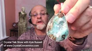 Crystal PENDANTS Talk Show 1 with Kyle Russell of CrystalConcentricscom [upl. by Vivie]