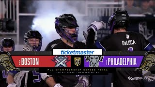 Boston Cannons vs Philadelphia Waterdogs 21824 PLL Championship Series Championship [upl. by Gnex]