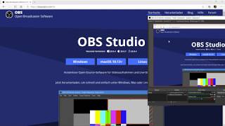 Erklärvideos aufnehmen mit OBS  Bildschirmvideoaufnahme mit VoiceOver [upl. by Ednyl7]