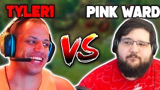 Tyler1 gets TILTED by Pink Wards Shaco Top and how he plays [upl. by Frederique]