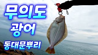 무의도 광어 포인트 탐사 동대문뿌리 광어낚시 flatfish fishing [upl. by Reywas866]