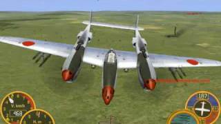 │GamePlay 2│IL2 1946 P38L vs Ju88 B17 B24 and Boats over Balaton Hun  Balatoni harc [upl. by Neerhtak]