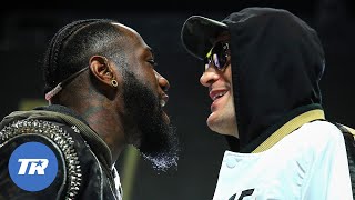 Every Deontay Wilder amp Tyson Fury Faceoff Leading to Wilder Fury 2  FURY WILDER III JULY 24th PPV [upl. by Borden]