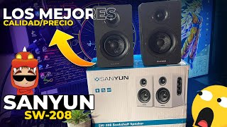 los MEJORES ALTAVOCES con BLUETHOOTH para PC  SANSYUN SW208 [upl. by Alenson]