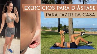 Adeus diástase 3 exercícios para fechar a sua diástase abdominal e aumentar a sua autoestima [upl. by Dorca]