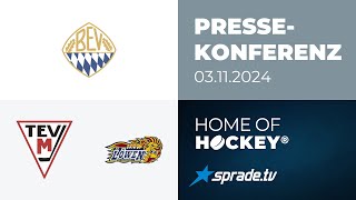 03112024  Pressekonferenz  TEV Miesbach vs EHC Waldkraiburg [upl. by Barger]