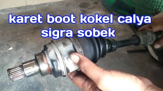 cara ganti karet boot kokel calya sigra [upl. by Dennet431]