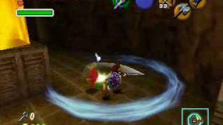 Zelda Ocarina of Time  Flare Dancer  No damage [upl. by Aelahs873]