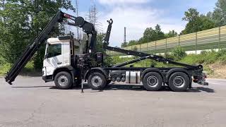 Volvo FMX 500 8x4 HD Truck Solutions Abrollkipper Kran HIAB 2286 [upl. by Theran]