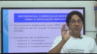 RCNEI Aula 01Referencial Curricular Nacional para a Educação Infantil Prof Hamurabi Messeder [upl. by Ahsinna]