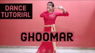 Ghoomar Dance Tutorial  Step by Step  DEEPIKA PADUKON  PADMAVAT priyalovetodance [upl. by Hampton]