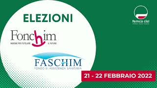 Elezioni FONCHIM e FASCHIM 2022 [upl. by Yeldud]