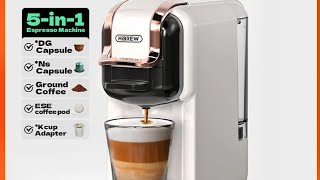 hibrew 5 in 1 coffee machine review [upl. by Aihsekat44]