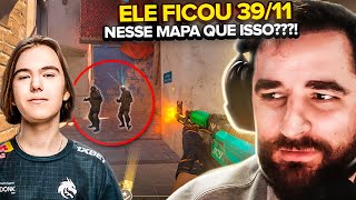 FALLEN REAGINDO AO NOVO MELHOR PLAYER DE CS2 [upl. by Maisey975]