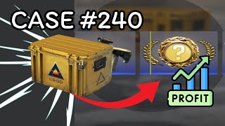 CSGO CASE 240  Opening a CSGO Case EVERYDAY Until Get Gold csgo opening caseopening [upl. by Enilrahc]