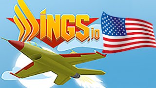 Wingsio American Flag Multiplayer Online Shooting Game Similar to AgarioSlitherio [upl. by Cedric838]