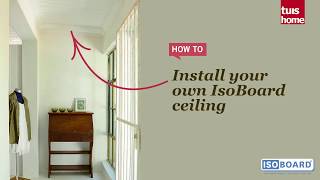 IsoBoard  How To Install Your Own IsoBoard Ceiling [upl. by Earahc]