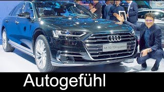 2018 Audi A8 vs A8L REVIEW ExteriorInterior Feature  IAA 2017  Autogefühl [upl. by Happy]