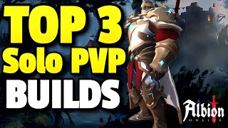 TOP 3 Solo PvP Builds in Albion Online 2024 [upl. by Lillis]