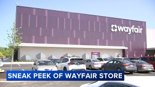 Wayfair opening first ever brickandmortar store in Wilmette [upl. by Ettenor]