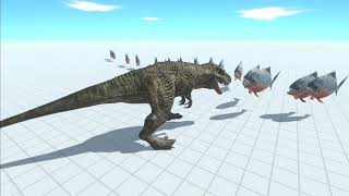 FPS ARBS Piranhas are attacking the mighty TRex [upl. by Yrogiarc]