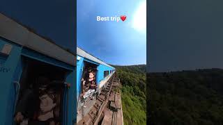 Bangalore to mangalore train journey ❤️❤️❤️full video soon viral trainjourney mountains [upl. by Surtemed]