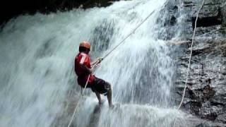 Waterfall Abseiling Ulu Geruntum Gopeng Perak [upl. by Fuchs]