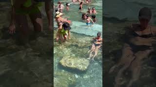 🌞Summer Holiday Pamukkale Cleopatra Pool Fun Day🏝️ pamukkale [upl. by Terrel]