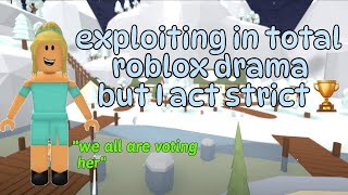 🏆Exploiting in Total Roblox Drama 🏆 [upl. by Enirroc13]