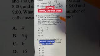 ASVAB Arithmetic Reasoning 6 Question and Answer [upl. by Bathsheba]