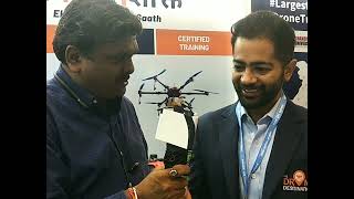 drone destination CEO Chirag Sharma in Talk with Sanjay Agrawal about Rent A Drone amp Drone Pilots [upl. by Ardnauq]