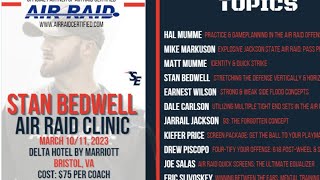 Stan Bedwell Mega Air Raid Clinic [upl. by Raab]