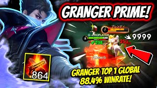 ¡GRANGER HA VUELTO A SU PRIME CON EL REVAMP GRANGER TOP 1 GLOBAL 884 WINRATE  MOBILE LEGENDS [upl. by Hermon55]