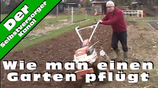 Wie man einen Garten pflügt [upl. by Reinhold426]