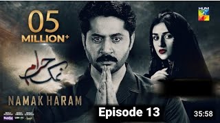 Namak Haram Episode 13  05 January 2024  Hum Tv drama serial  HUM TUM [upl. by Becker]