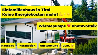 Photovoltaik amp Wärmepumpe Einfamilienhaus ohne Energiekosten [upl. by Akenihs]