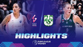 LDLC ASVEL Feminin v AZS UMCS Lublin  Gameday 6  Highlights  EuroLeague Women 202324 [upl. by Yevreh951]