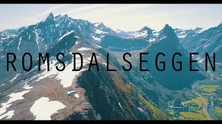 Romsdalseggen  4K Romsdalen Ridge Epic Aerial [upl. by Sergent]